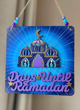Load image into Gallery viewer, Midnight Days Until Ramadan Interactive Sign