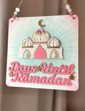 Load image into Gallery viewer, Dawn Days Until Ramadan Interactive Sign
