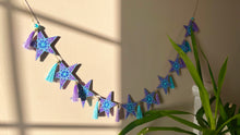Load image into Gallery viewer, Midnight Imperial Star Tassel Garland