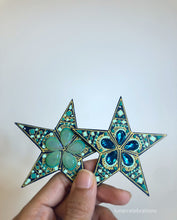 Load image into Gallery viewer, Dusk Seven Stars Garland with Gold Twine