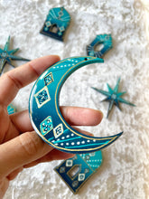 Load image into Gallery viewer, Dusk Micro Hanging Ornaments Set of 7 Lanterns Stars &amp; Moon