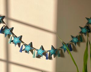 Dusk Imperial Star Tassel Garland