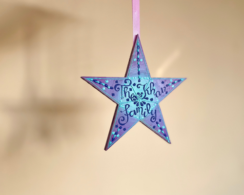 Midnight Hanging Family Eid Star