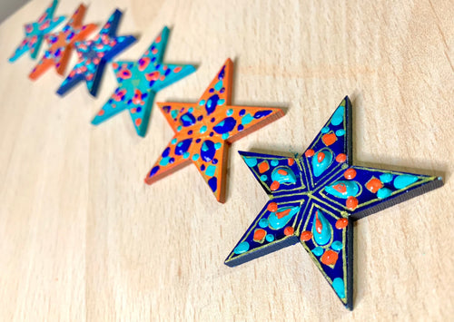 Eclipse Ten Mini Wall Stars for Ramadan & Eid